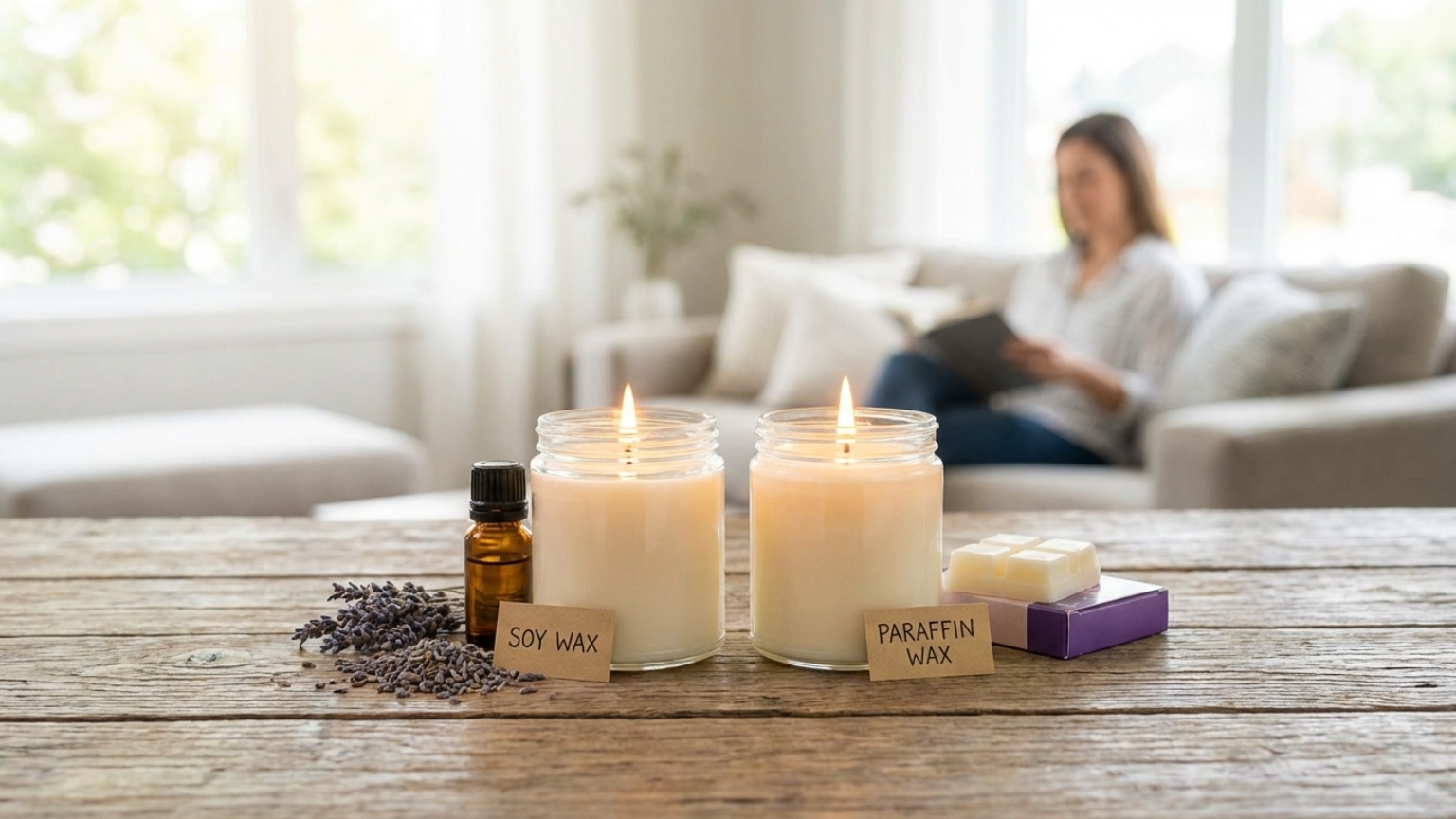 ¿Qué son las velas aromáticas y en qué se diferencian las de soja?