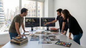 Consultoría de color visual en Madrid: cómo aplicar el color en cine