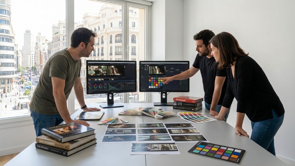 Consultoría de color visual en Madrid: cómo aplicar el color en cine