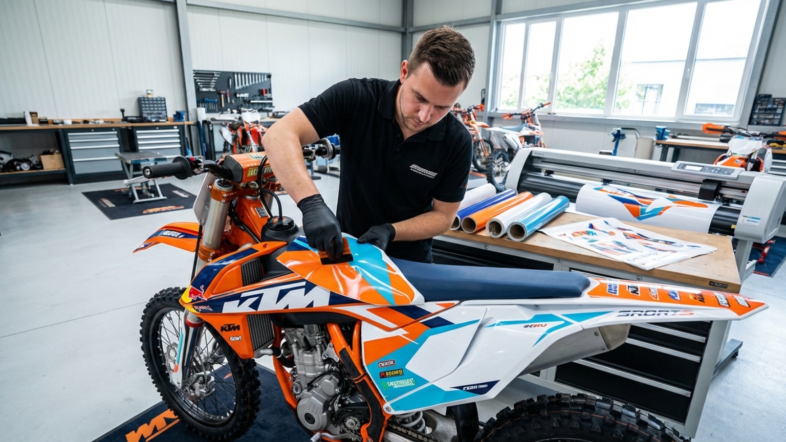 ¿Qué es el diseño de gráficos para moto y por qué es esencial para los pilotos?