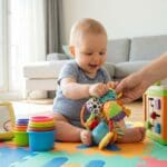 ¿Cuál es la importancia de los juguetes para el desarrollo del bebé?