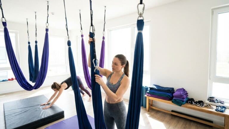 ¿Qué es el equipamiento para aerial fitness y por qué es tan importante?