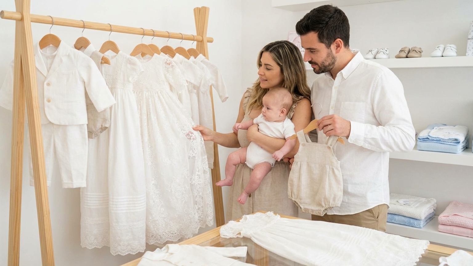 ¿Cómo elegir los trajes de bautizo para bebé perfectos?