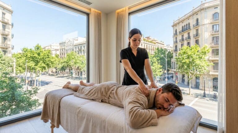 ¿Qué es un masaje para hombres en Barcelona y por qué se busca?