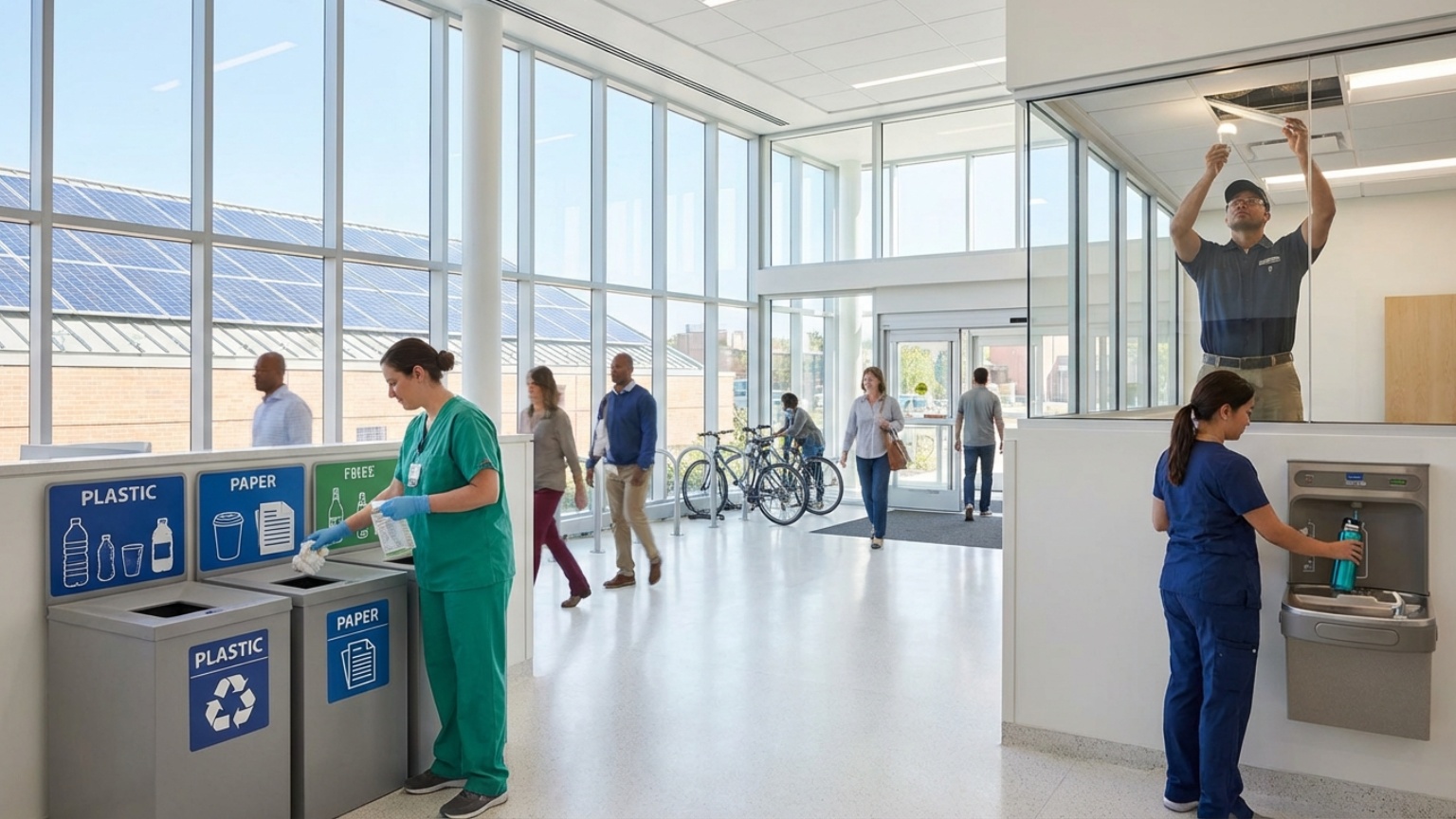 ¿Qué son las prácticas sostenibles en salud y cómo benefician a todos?