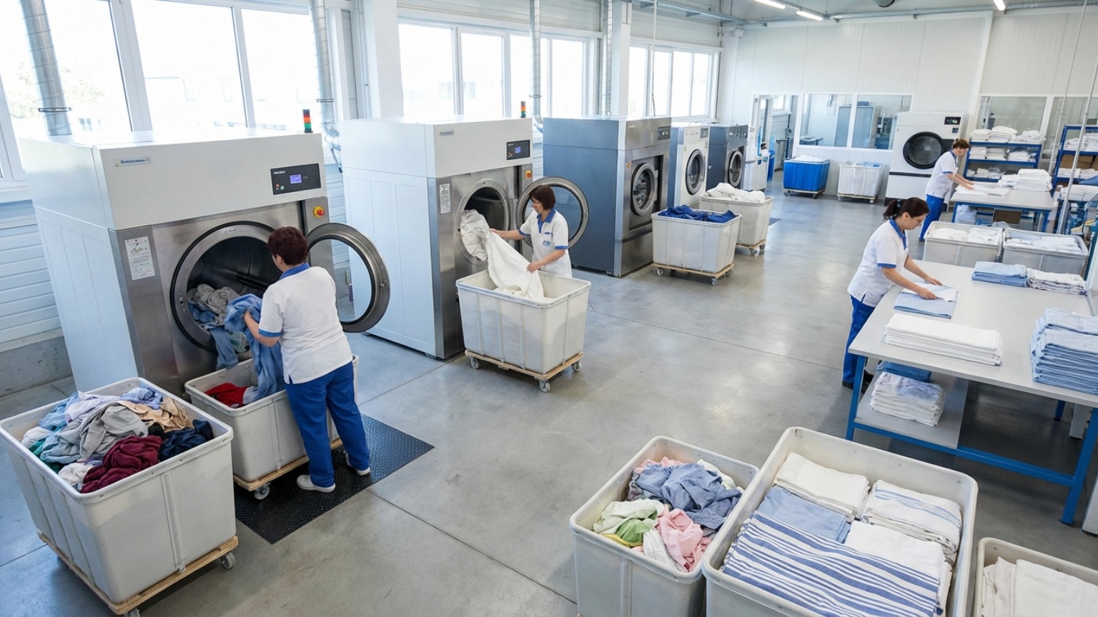 ¿Qué es una empresa de lavandería y cómo funciona este servicio?