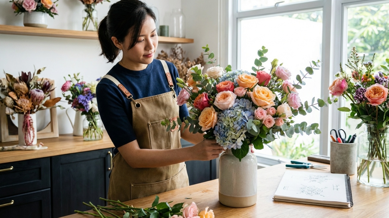 ¿Qué son los arreglos de flores y cómo se distinguen?