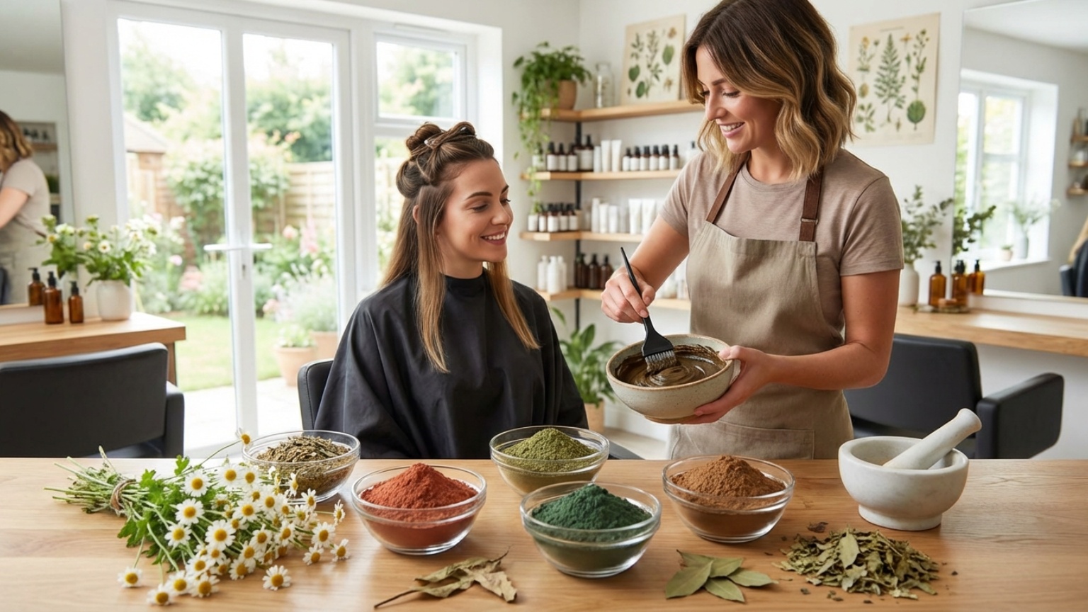 ¿Qué es el tinte pelo natural y cómo beneficia al cabello?
