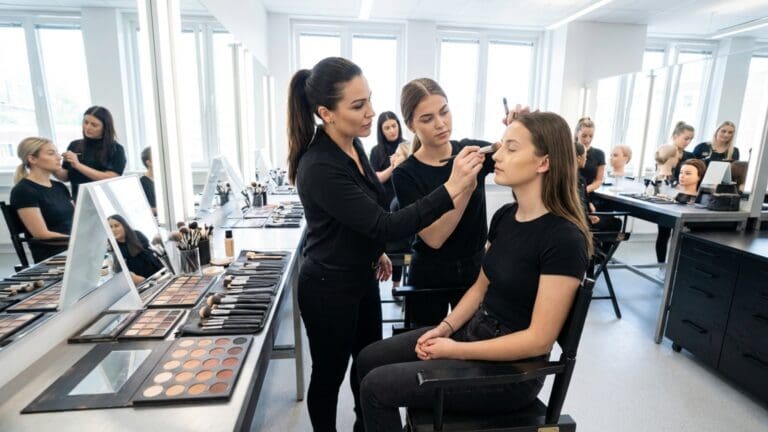 ¿Qué se aprende en un curso de maquillaje profesional presencial?