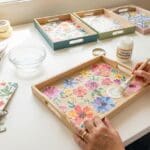 ¿Qué son las bandejas decoupage y por qué son tan populares?