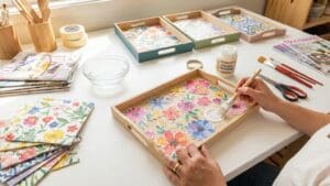 ¿Qué son las bandejas decoupage y por qué son tan populares?