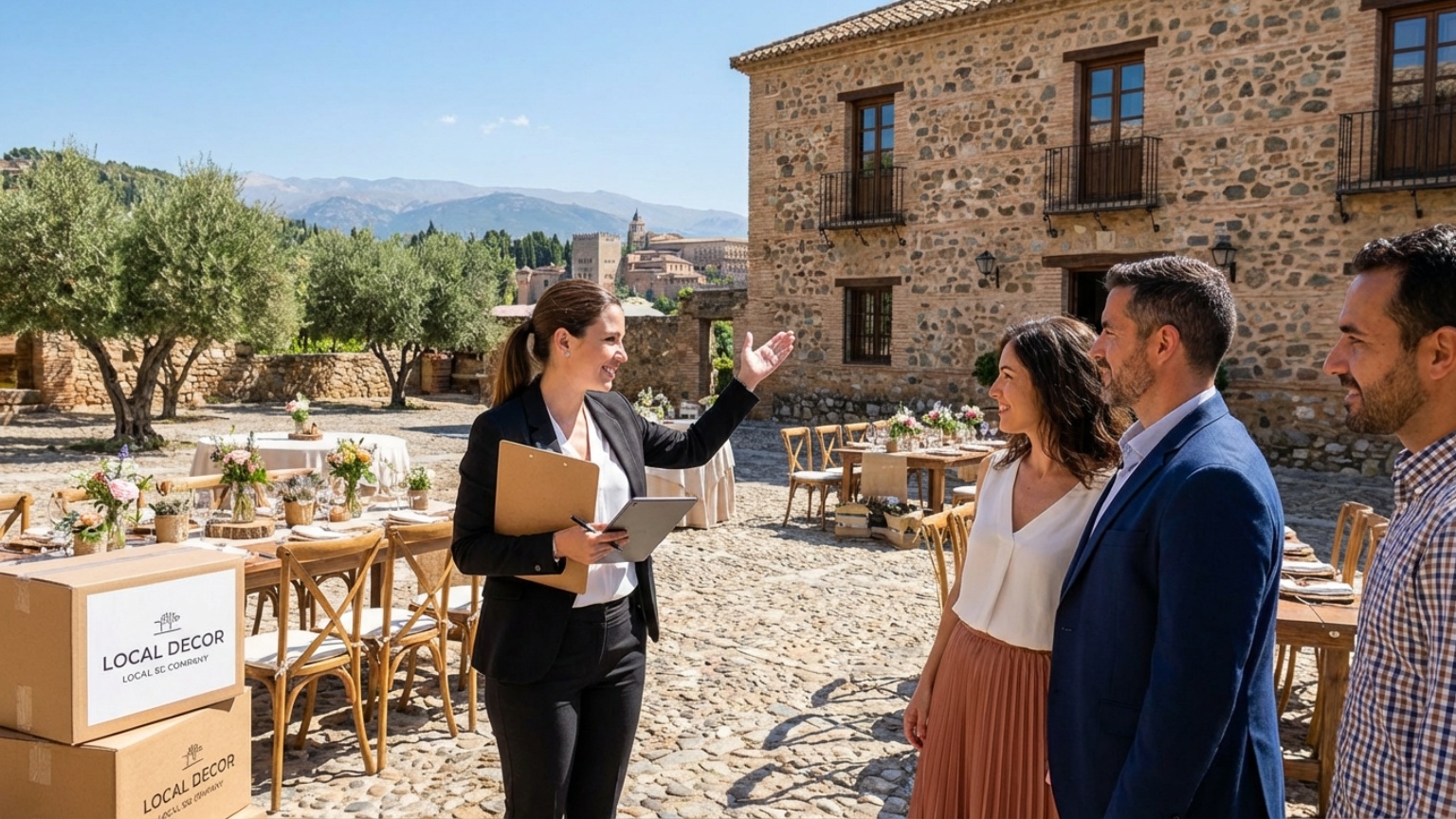 ¿Qué hace un organizador de eventos en Granada?