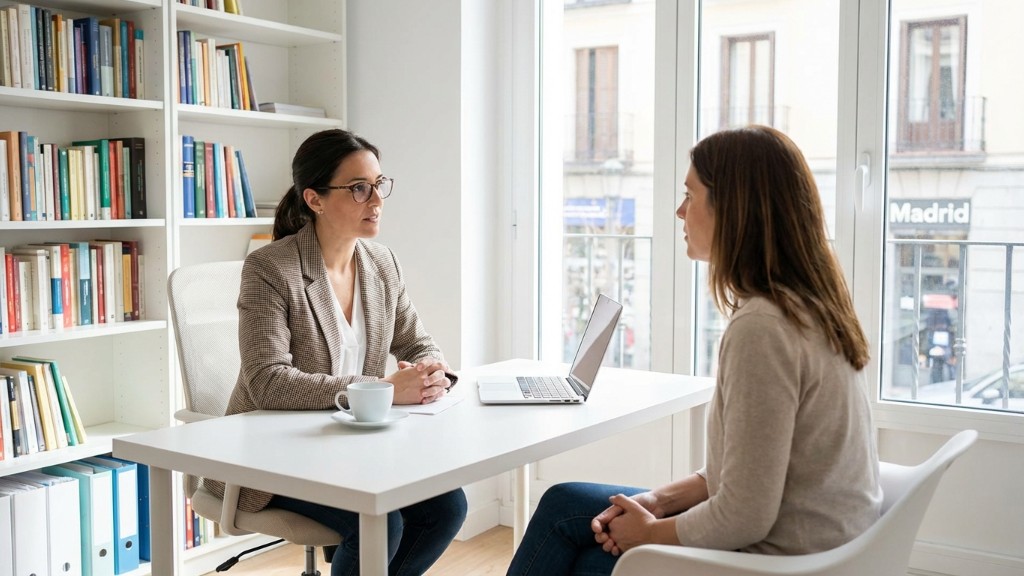 Psicóloga en Madrid: cuándo buscar apoyo profesional