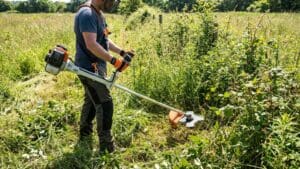 ¿Qué es una desbrozadora para maleza y cómo funciona?