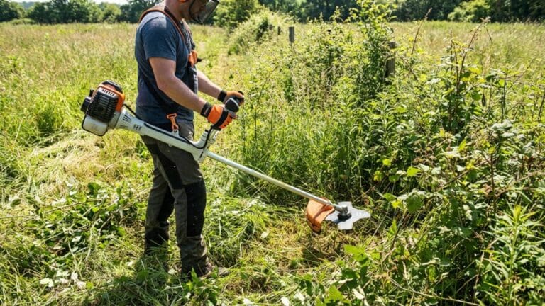 ¿Qué es una desbrozadora para maleza y cómo funciona?