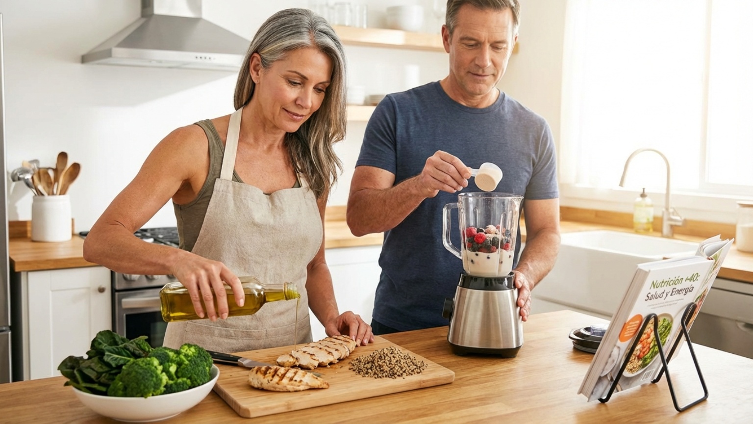 ¿Qué es la nutrición para mayores de 40 años?