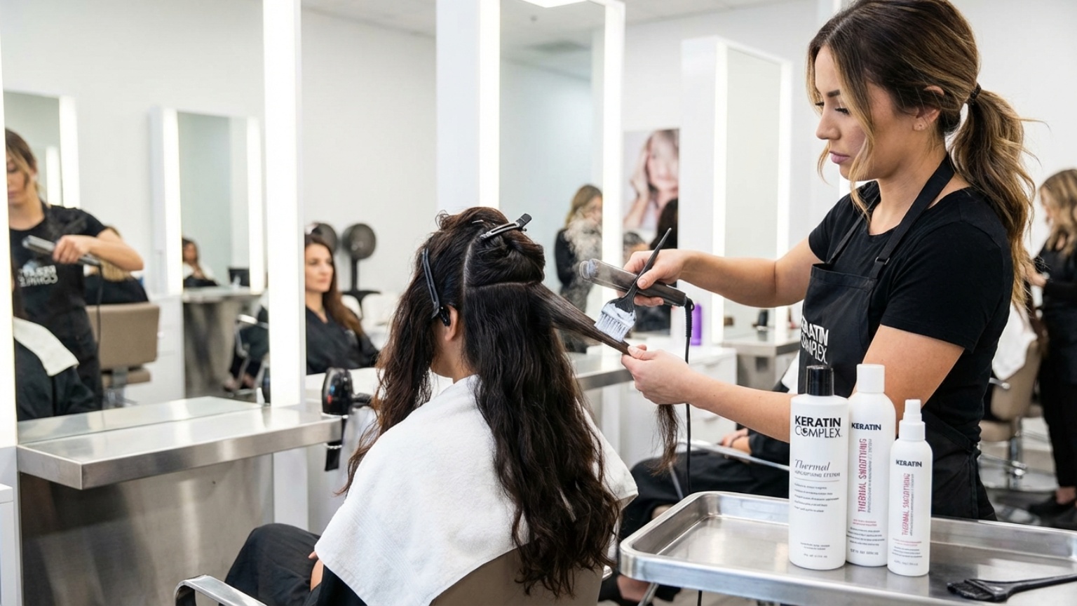 ¿Qué es el alisado profesional y cómo transforma el cabello?