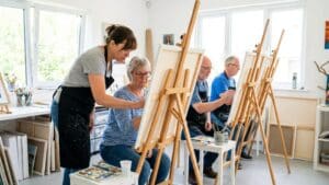 ¿Qué son los cursos de arte intensivos y cuál es su valor para los artistas?