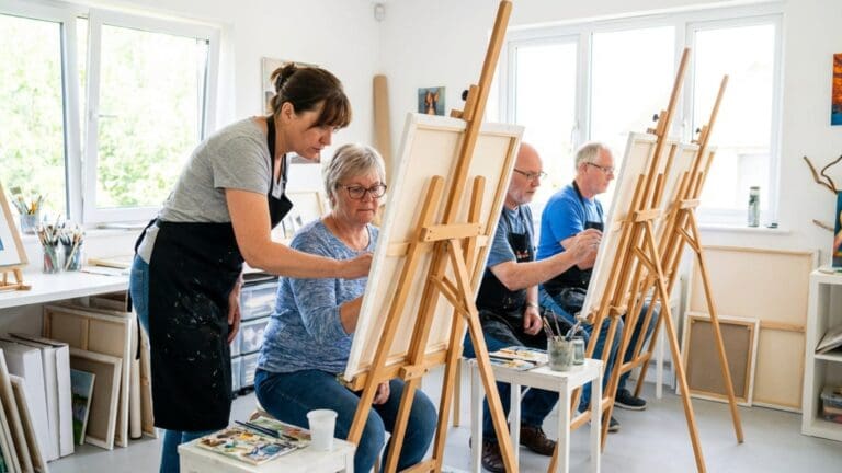 ¿Qué son los cursos de arte intensivos y cuál es su valor para los artistas?