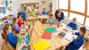 ¿Qué son los talleres de arte para niños?
