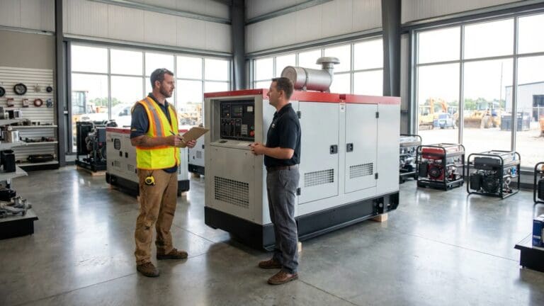 ¿Qué es esencial saber antes de comprar un generador diésel?