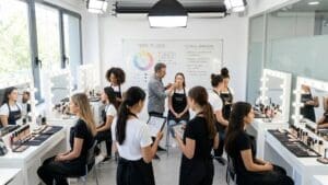 ¿Qué es una academia de maquillaje y cómo funciona?