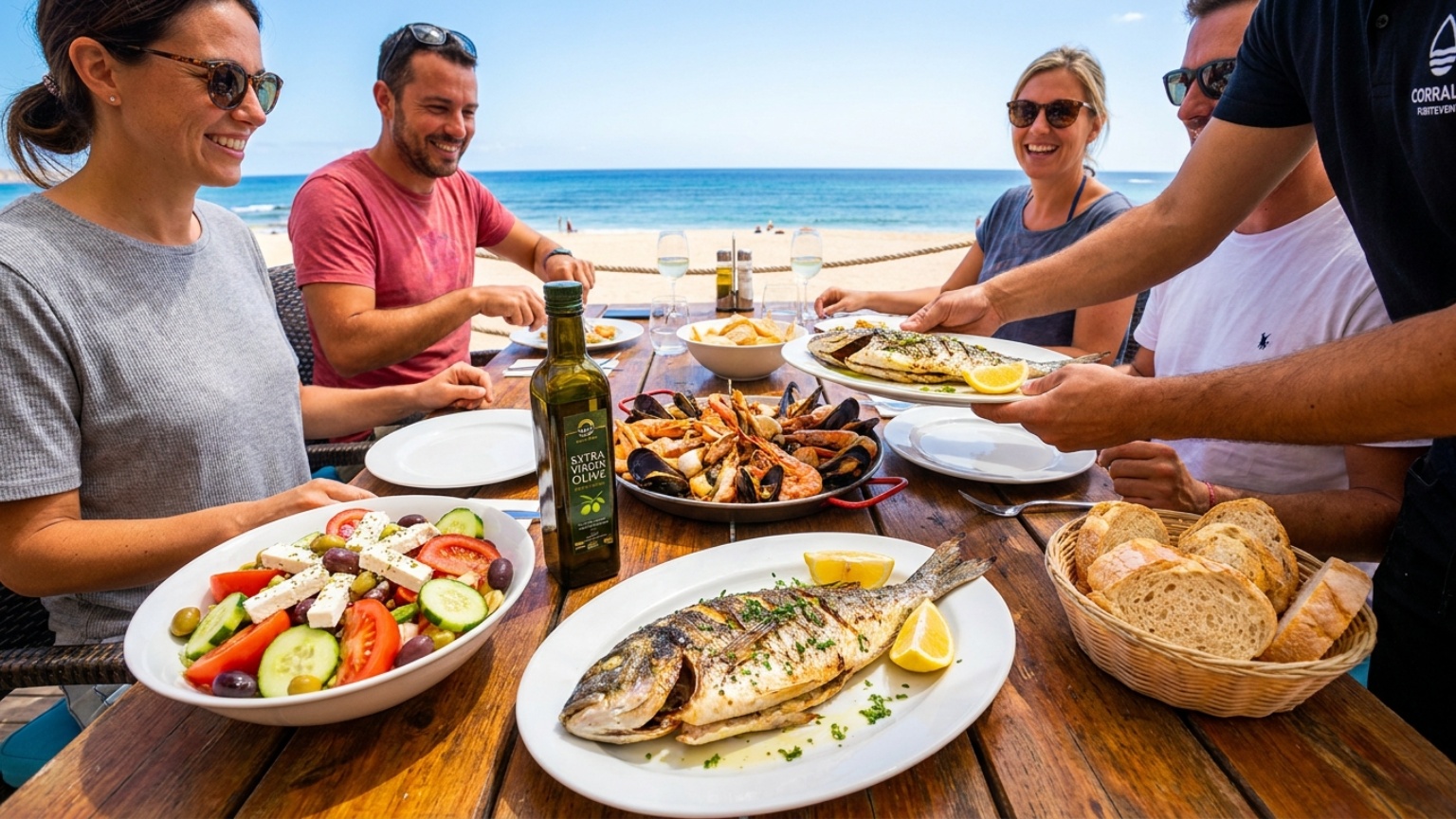 ¿Qué hace especial a la comida mediterránea en Corralejo?