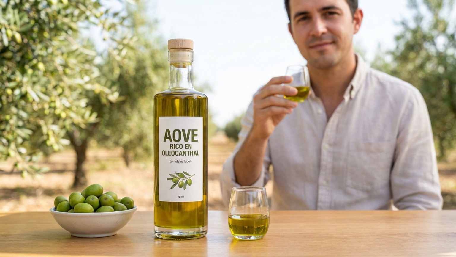 ¿Qué es el AOVE rico en oleocanthal y por qué es tan valorado?