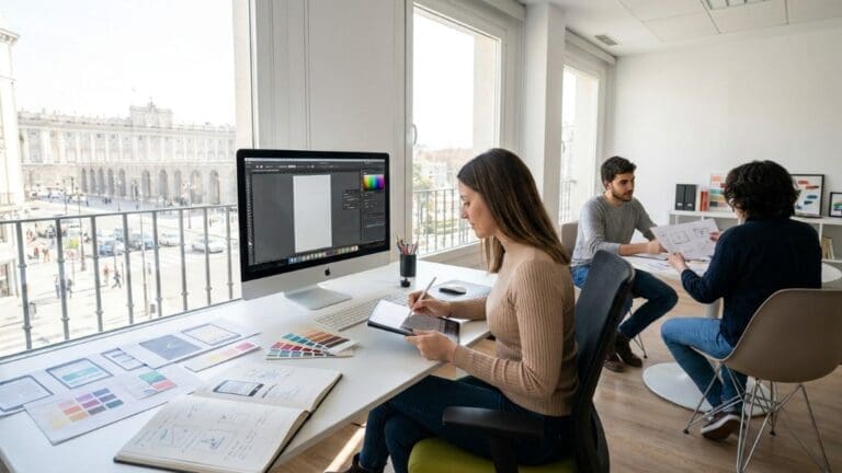 Contratar una diseñadora gráfica y directora de arte en Madrid
