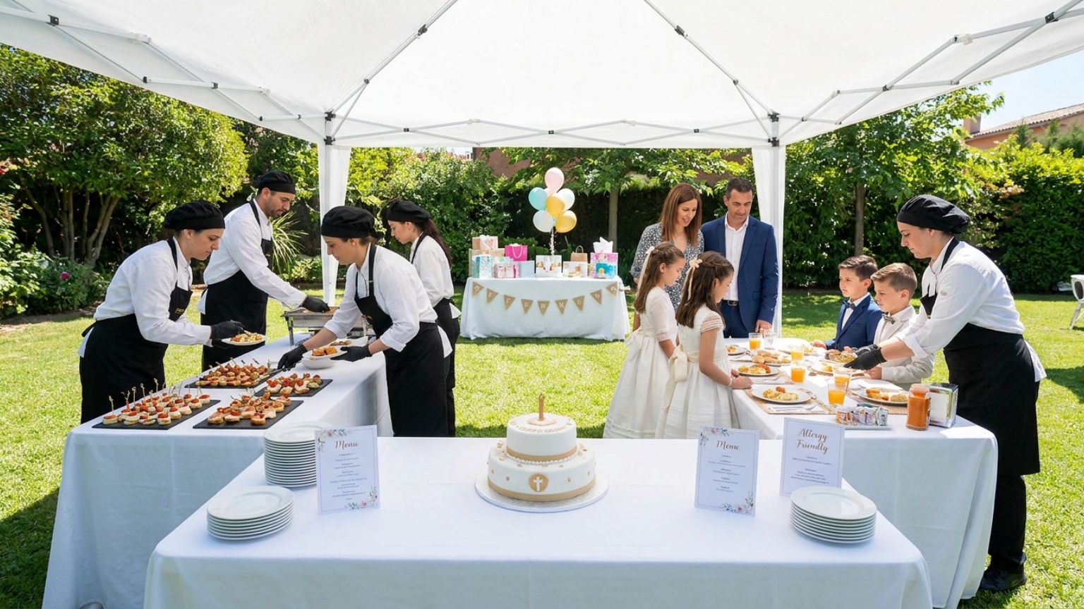 ¿Qué es importante saber sobre el catering para comuniones en Rubí?