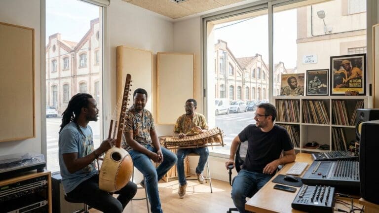 Contactar con una discográfica de música africana en Sabadell