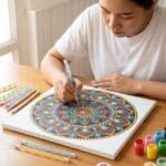 ¿Qué es el mandala puntillismo y cómo se define esta técnica artística?