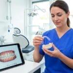 ¿Qué son los alineadores invisibles y cómo pueden corregir la posición de los dientes?