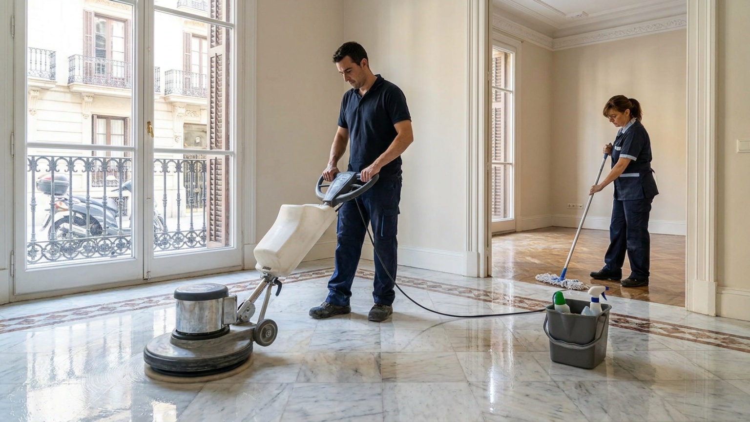 ¿Qué es el abrillantado de suelos y por qué es tan importante en Barcelona?