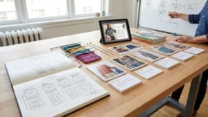 ¿Qué es la estructura de contenidos para proyectos creativos?