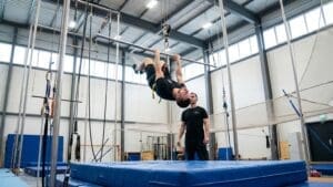 ¿Qué es el trapecio profesional de circo y cómo se diferencia de otros?