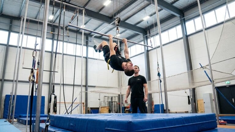 ¿Qué es el trapecio profesional de circo y cómo se diferencia de otros?