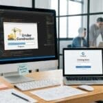 ¿Qué significa una web en construcción para la presencia digital de la empresa?