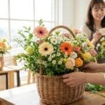 ¿Qué son las cestas de flores y por qué son un regalo especial?