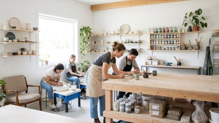 ¿Qué es un taller boutique de cerámica y qué lo hace especial?