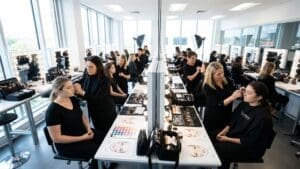 ¿Qué es una academia de maquillaje y cómo funciona su formación?