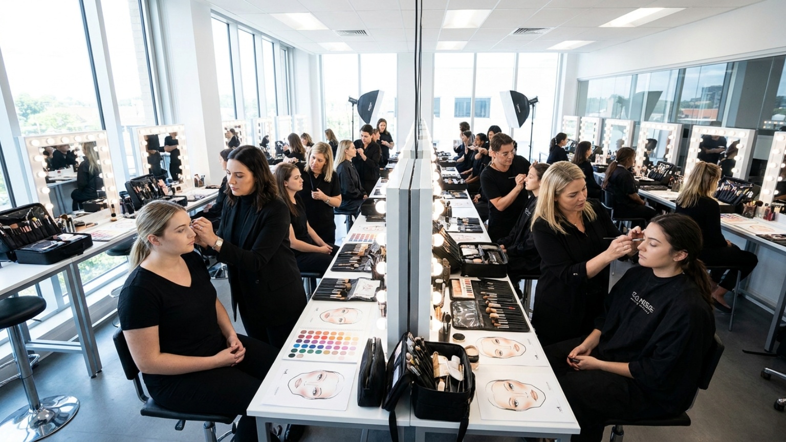 ¿Qué es una academia de maquillaje y cómo funciona su formación?