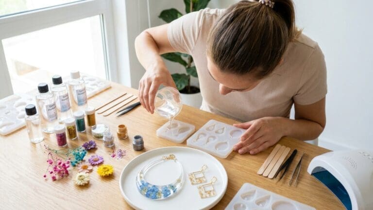 ¿Qué es la bisutería de resina y qué la hace tan especial?