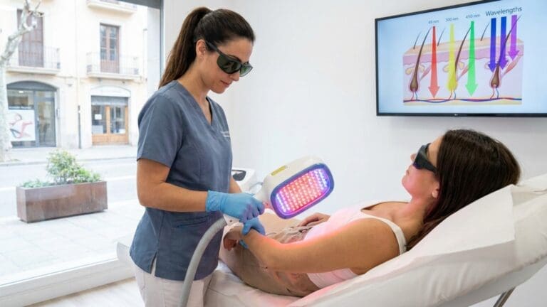 ¿Qué es la depilación láser LED en Banyoles y cómo funciona?