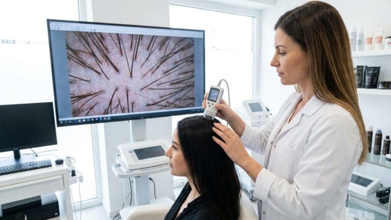 ¿Qué es el diagnóstico con tricocámara y por qué es importante para la salud capilar?