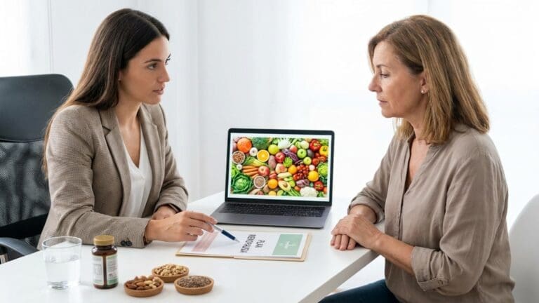 ¿Cómo ayuda un nutricionista a gestionar la menopausia con la alimentación?