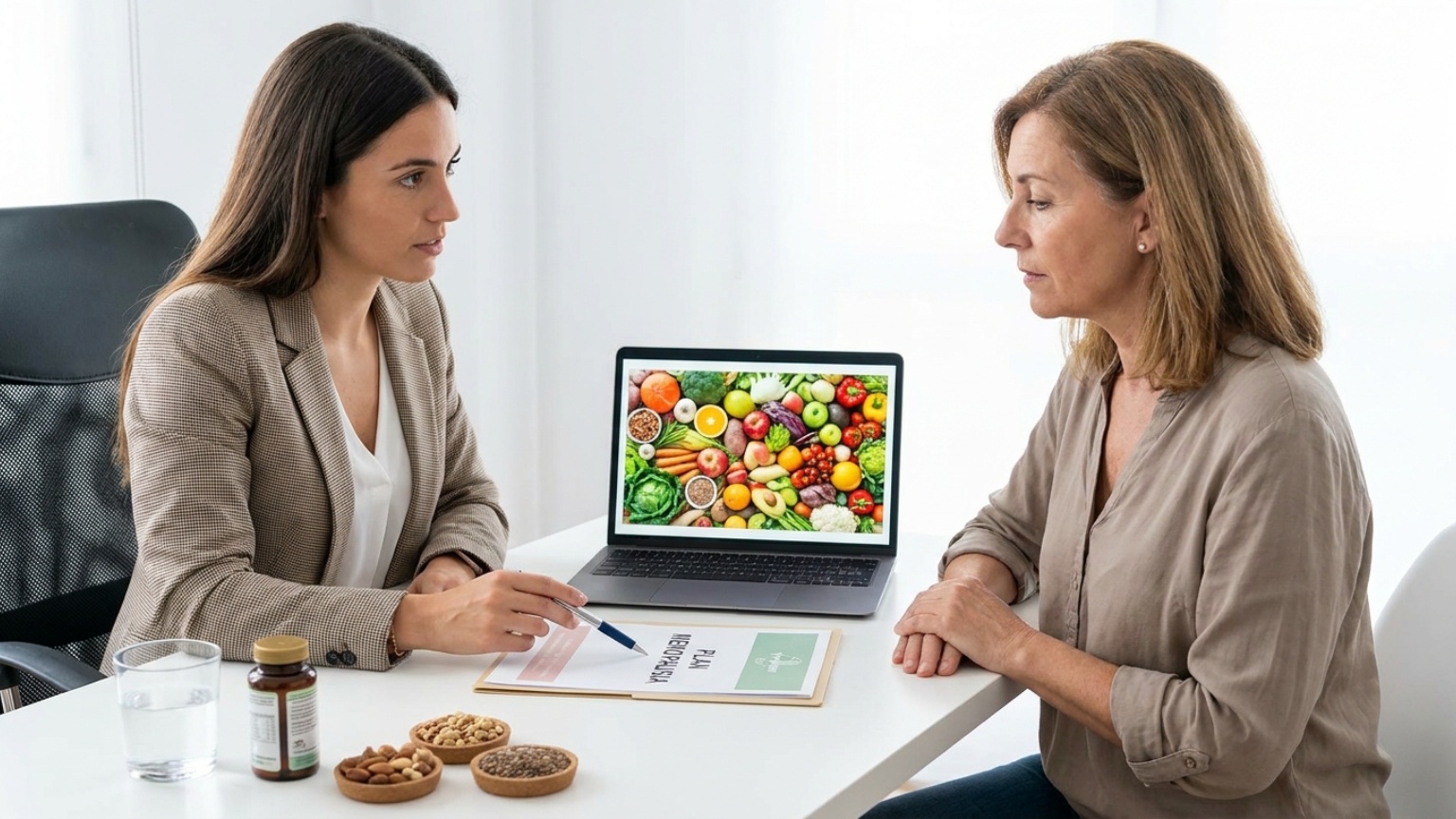 ¿Cómo ayuda un nutricionista a gestionar la menopausia con la alimentación?
