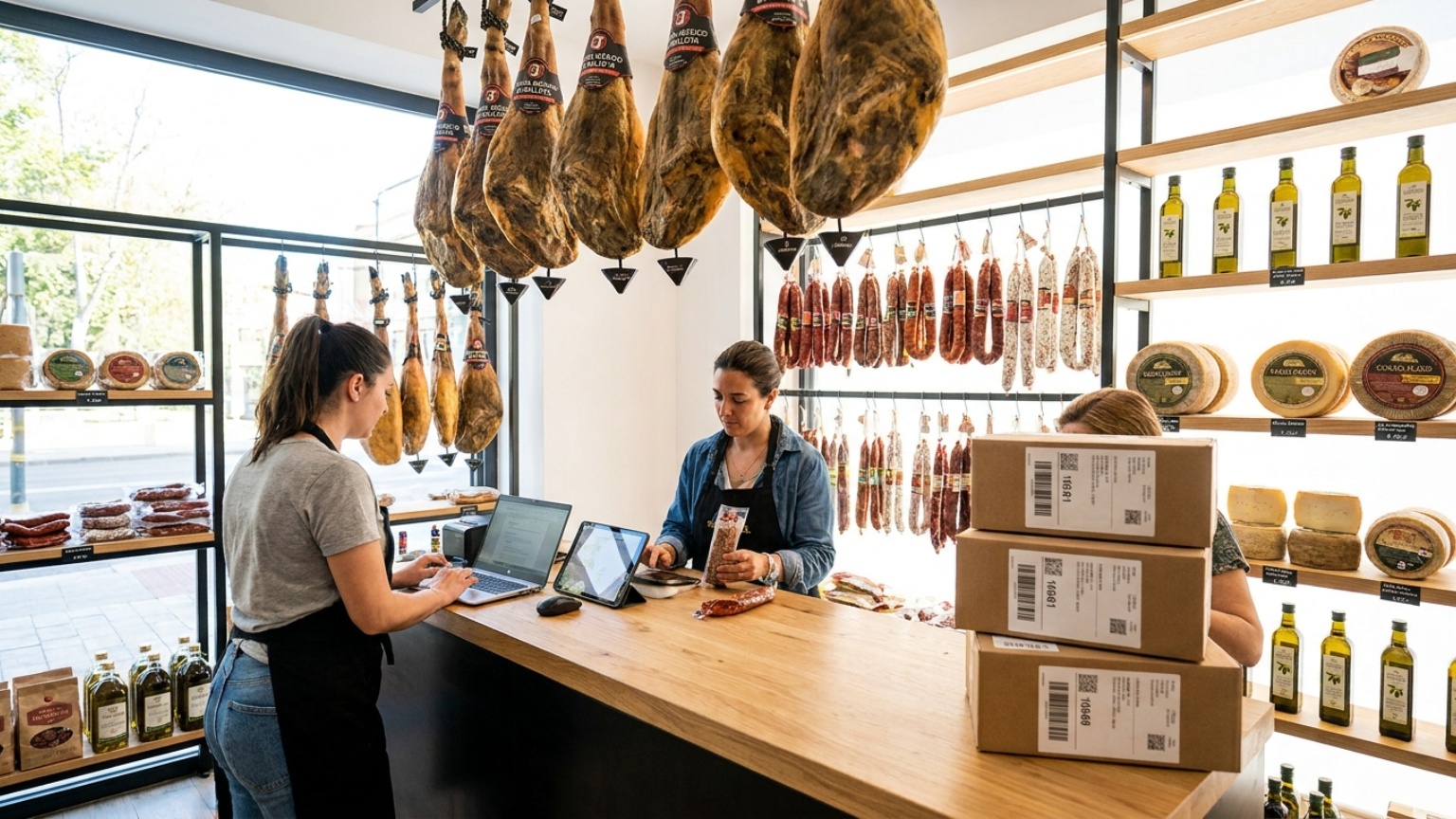 ¿Qué es una tienda de productos ibéricos y cómo funciona el dropshipping?