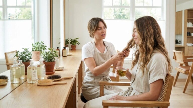 ¿Qué significa el concepto de peluquería slow hair?