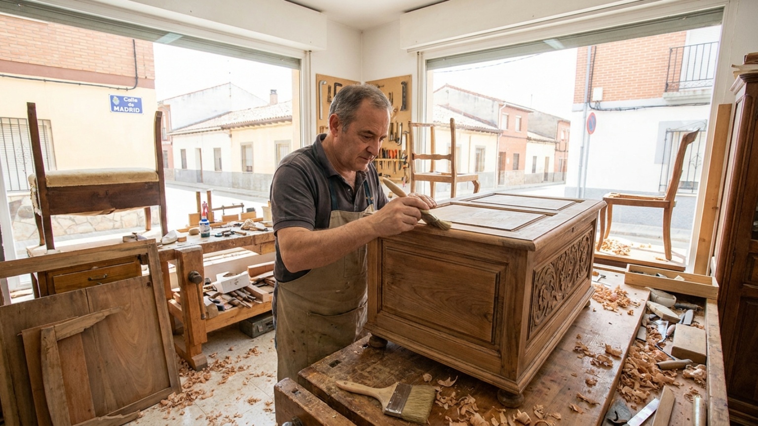 ¿Qué es la restauración de muebles en Humanes de Madrid?